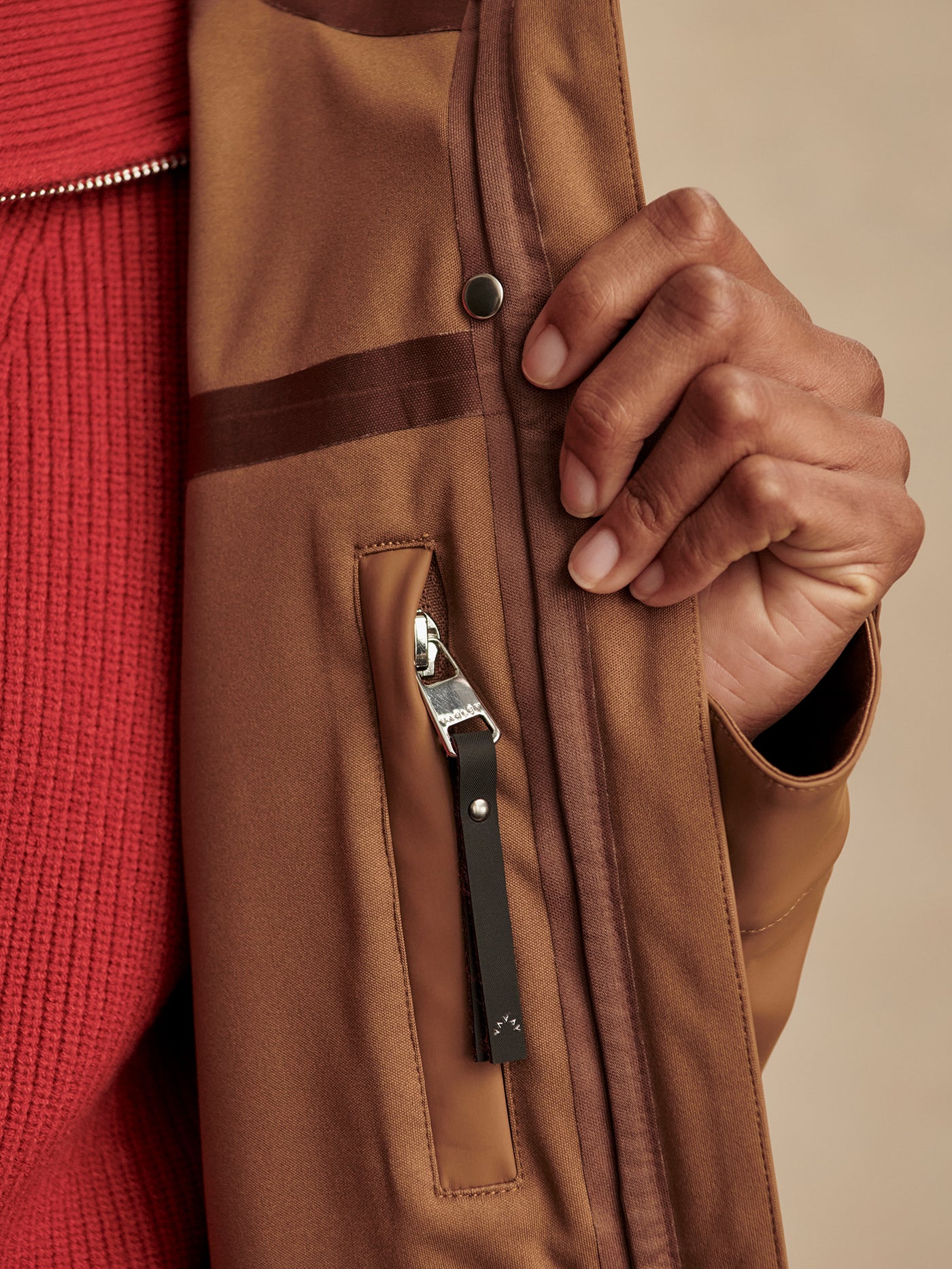 Amel A-Line Rain Jacket - Image 7