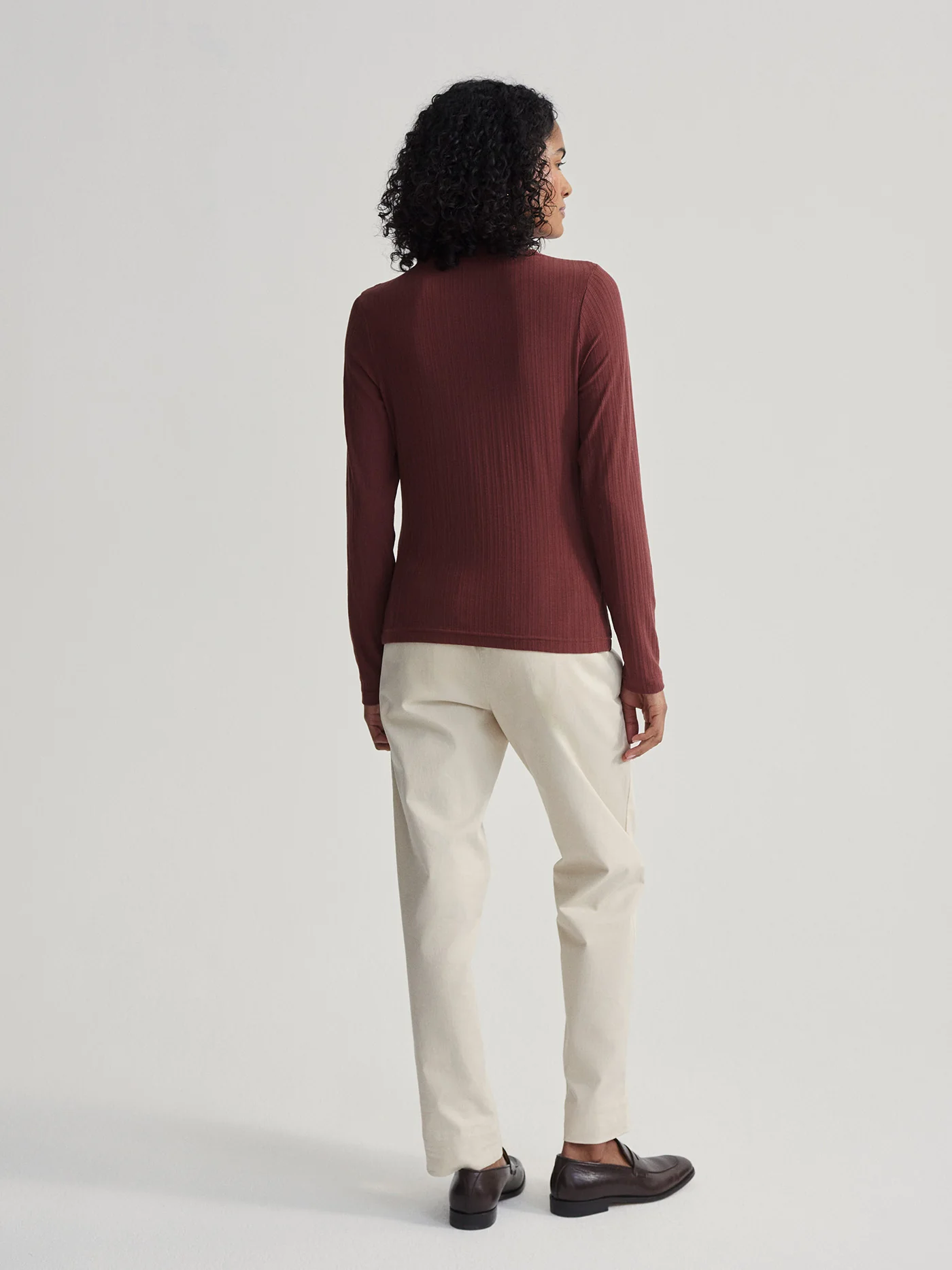 Astrid Fitted Long Sleeve Tee - Image 4