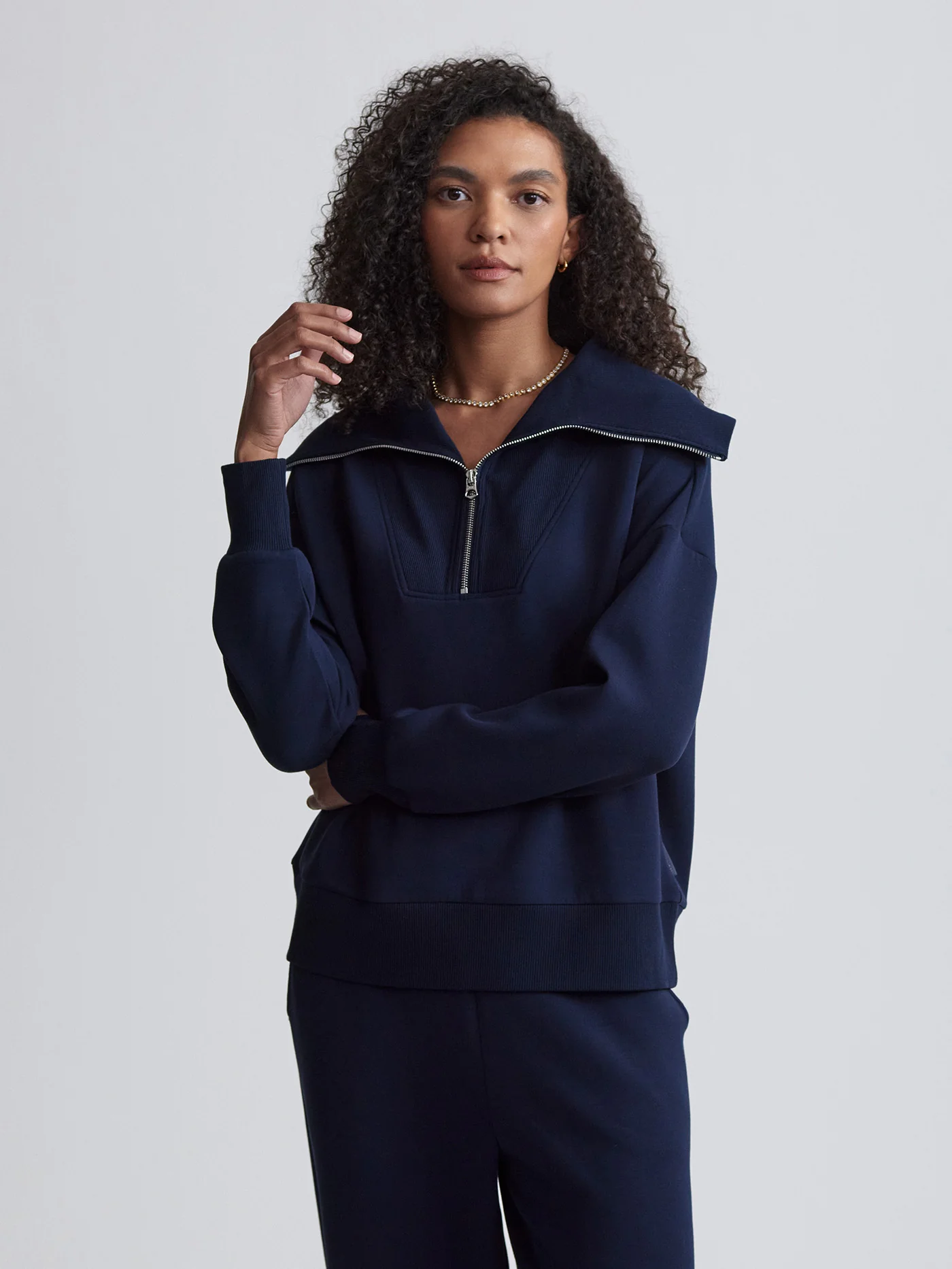 Catherine Half Zip Sweat - Image 13