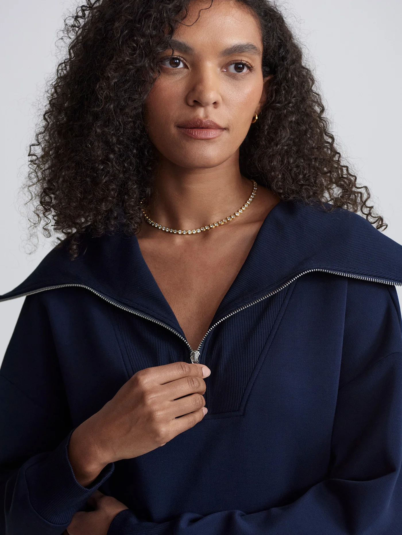 Catherine Half Zip Sweat - Image 15