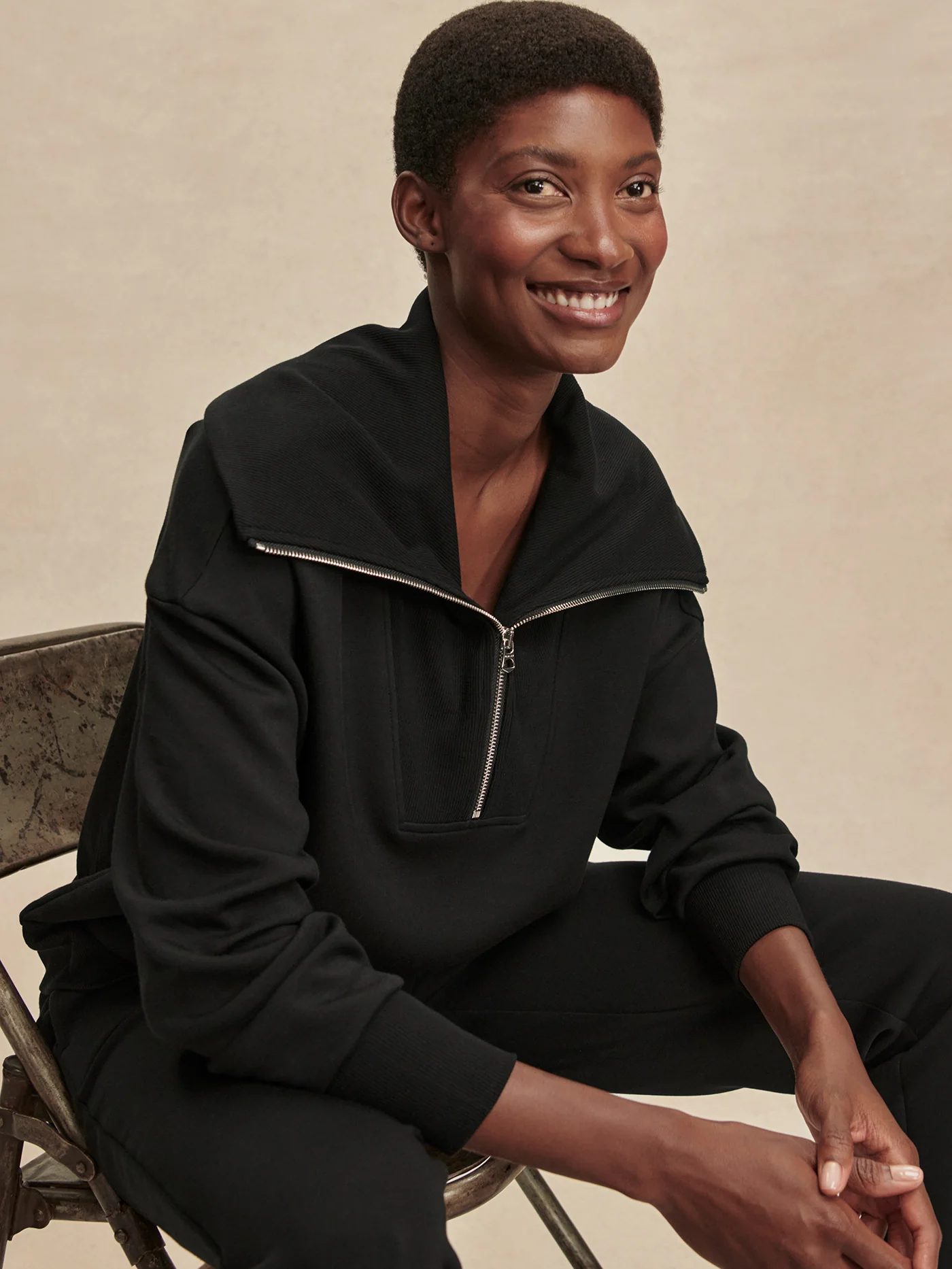 Catherine Half Zip Sweat - Image 27