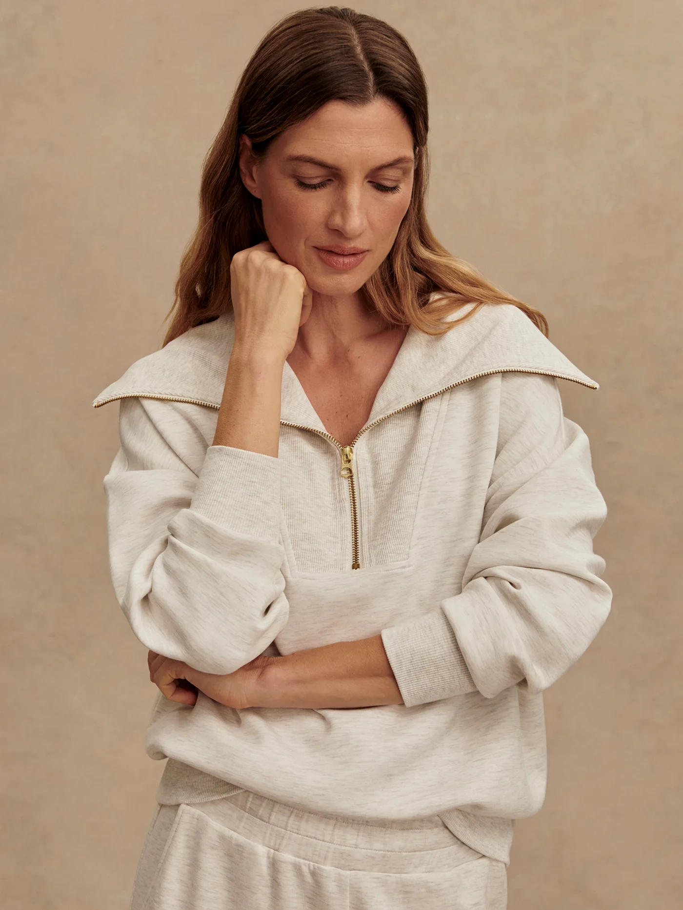Catherine Half Zip Sweat - Image 8