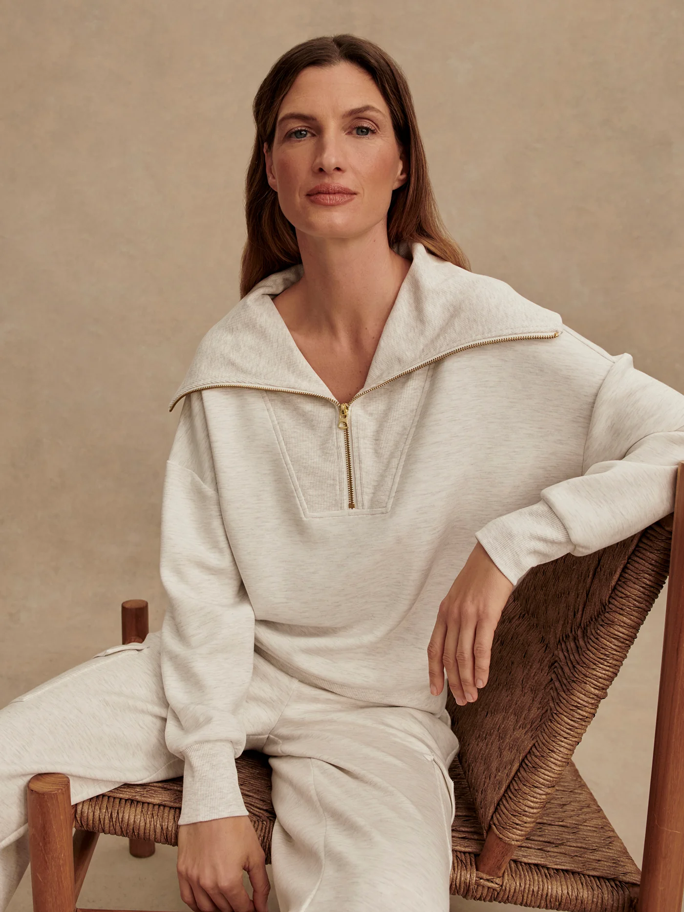 Catherine Half Zip Sweat - Image 9