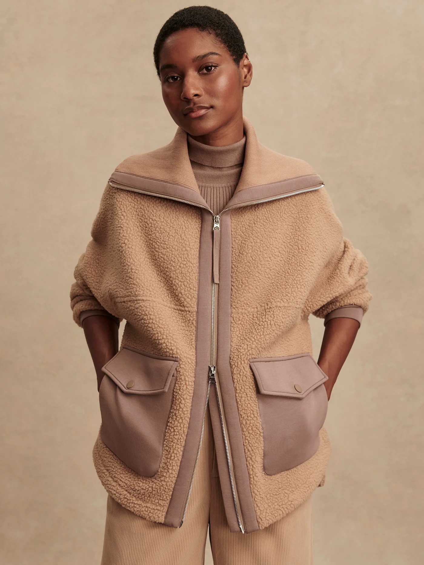 Eleanor Patch Pocket Fleece - Image 11