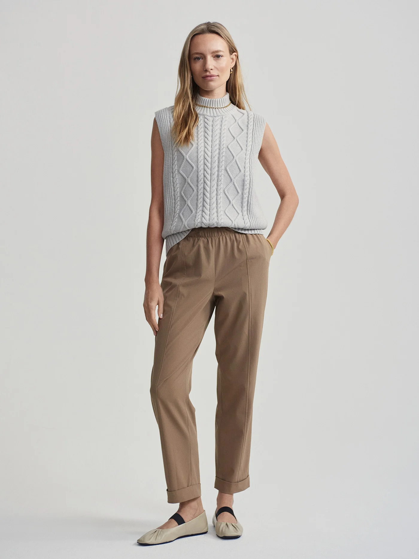 Joilette Roll Neck Vest - Image 8