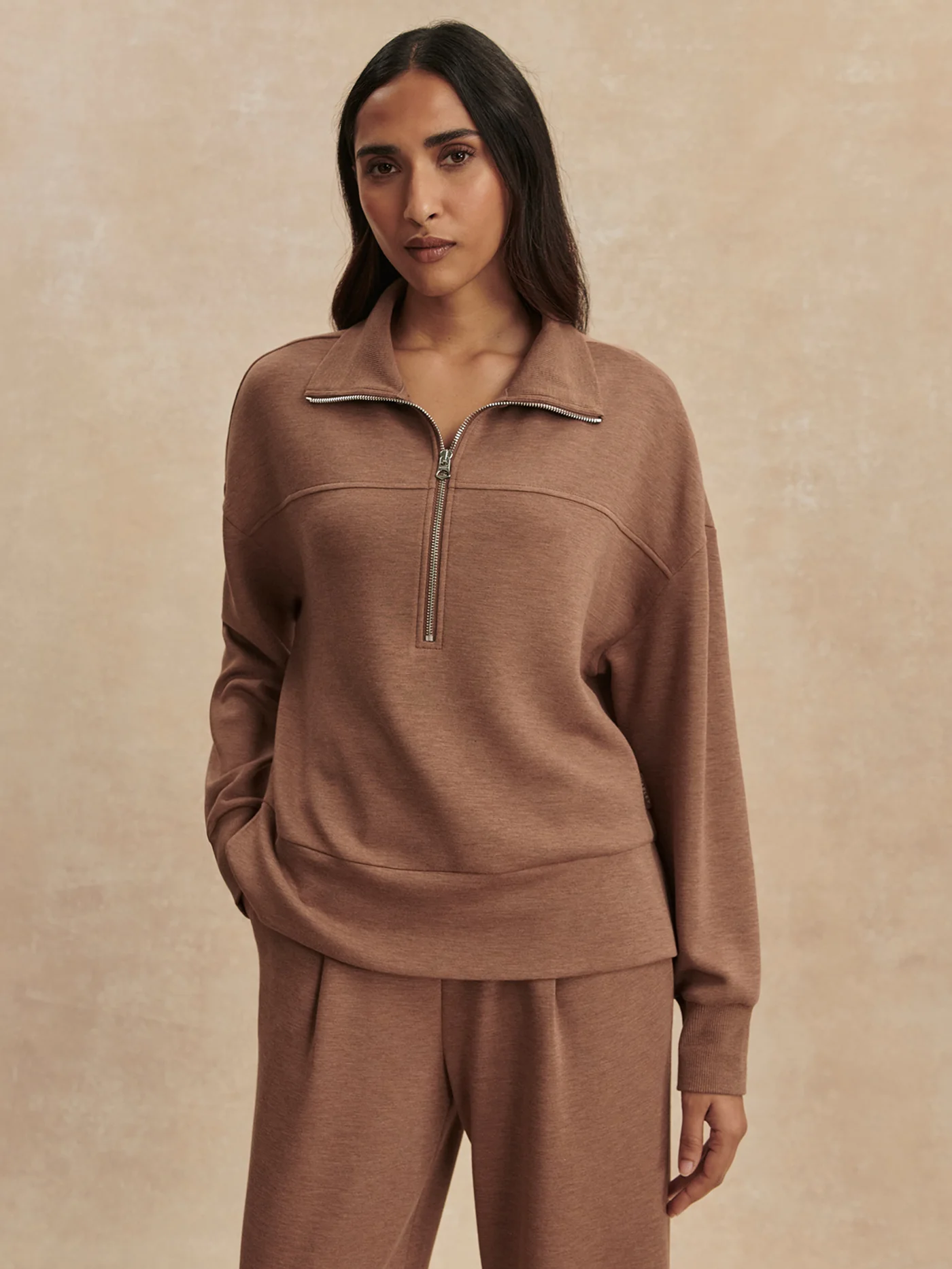 Kayleigh Half Zip Sweat - Image 7