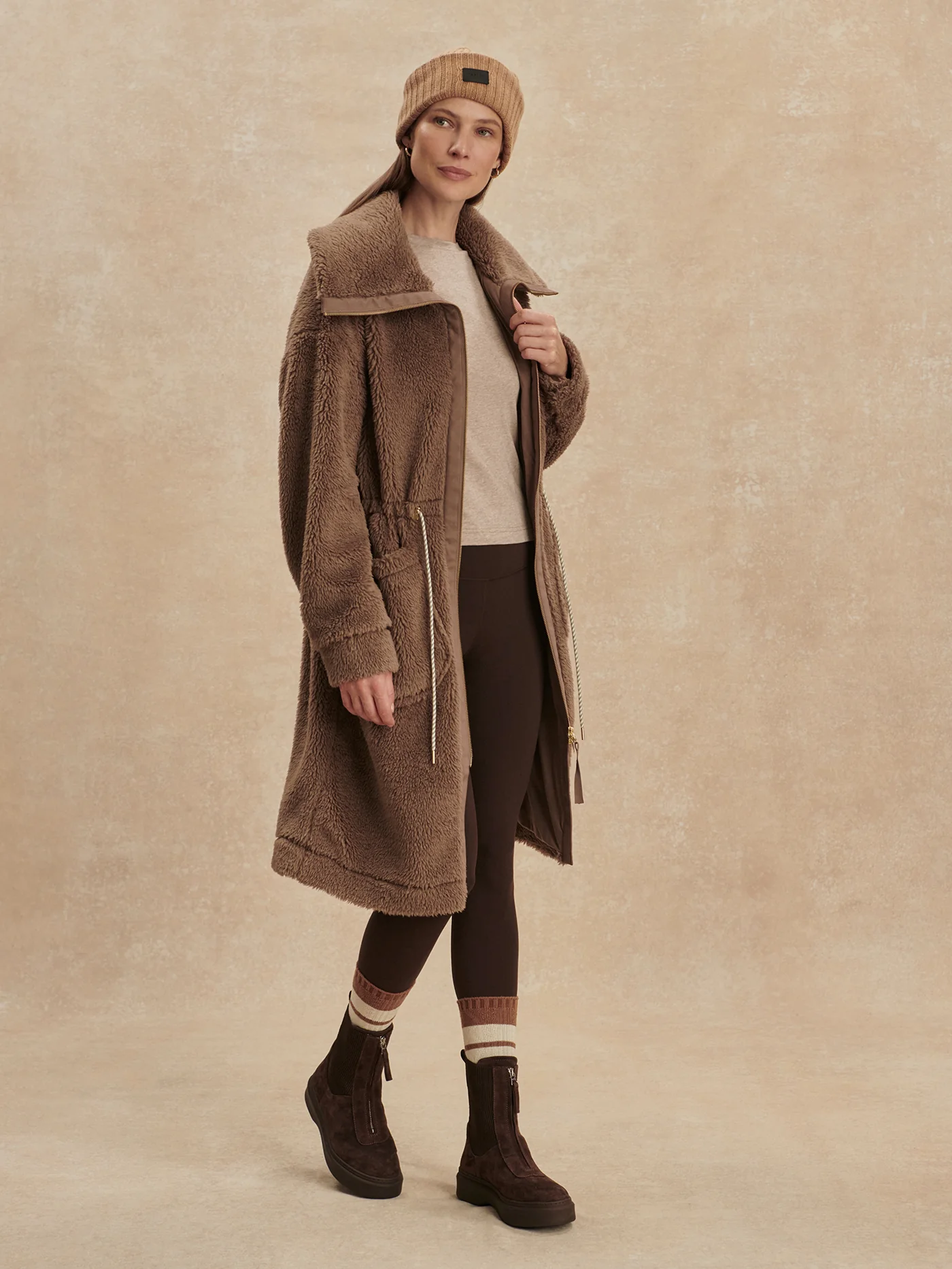 Logan Sherpa Coat - Image 14