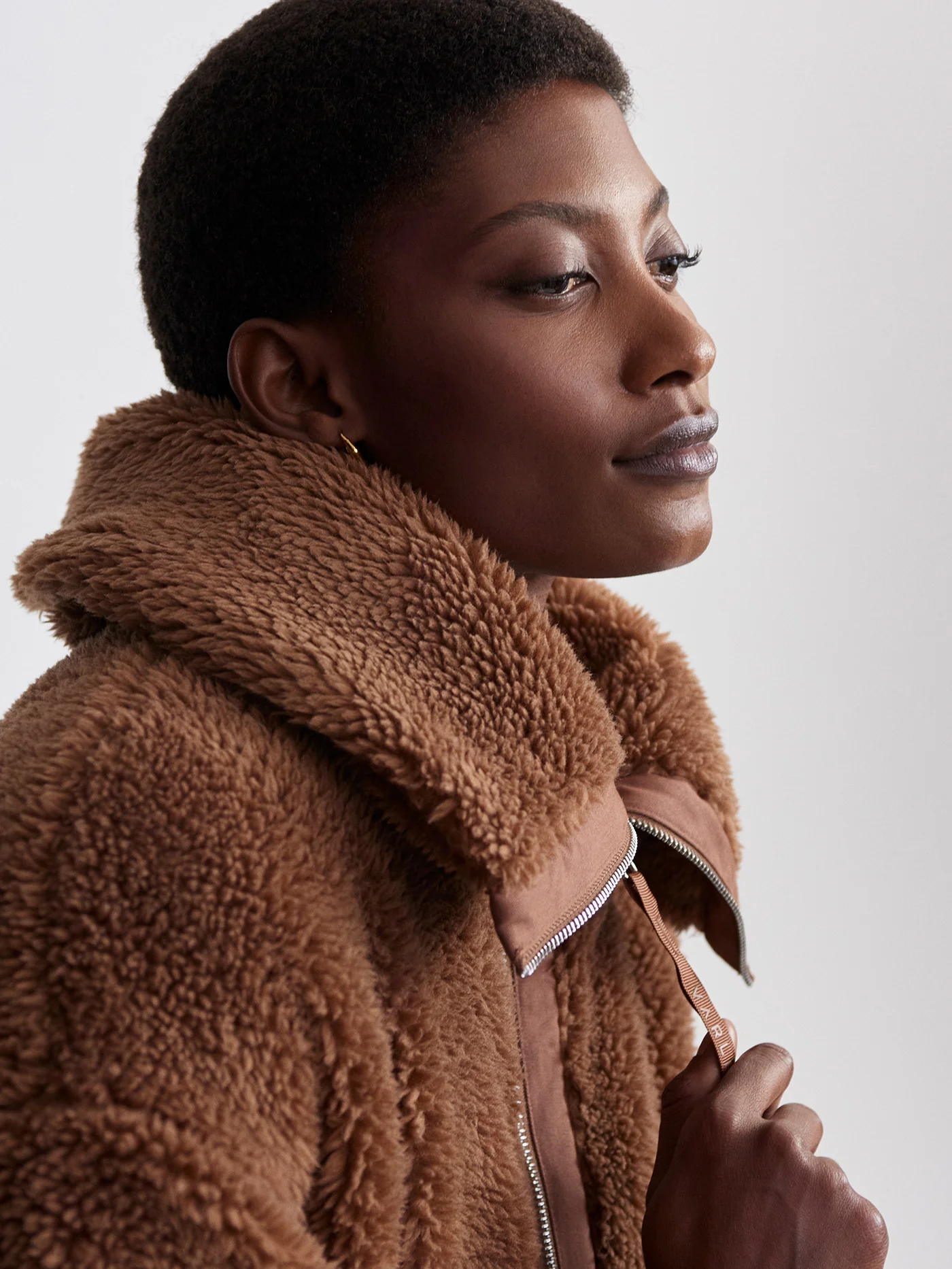 Logan Sherpa Coat - Image 3