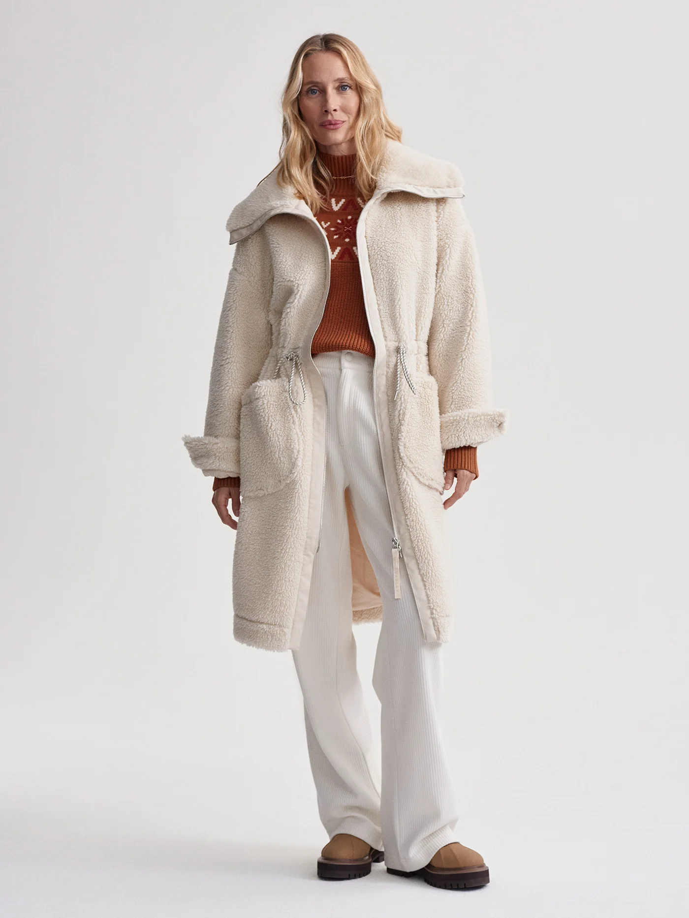 Logan Sherpa Coat - Image 7