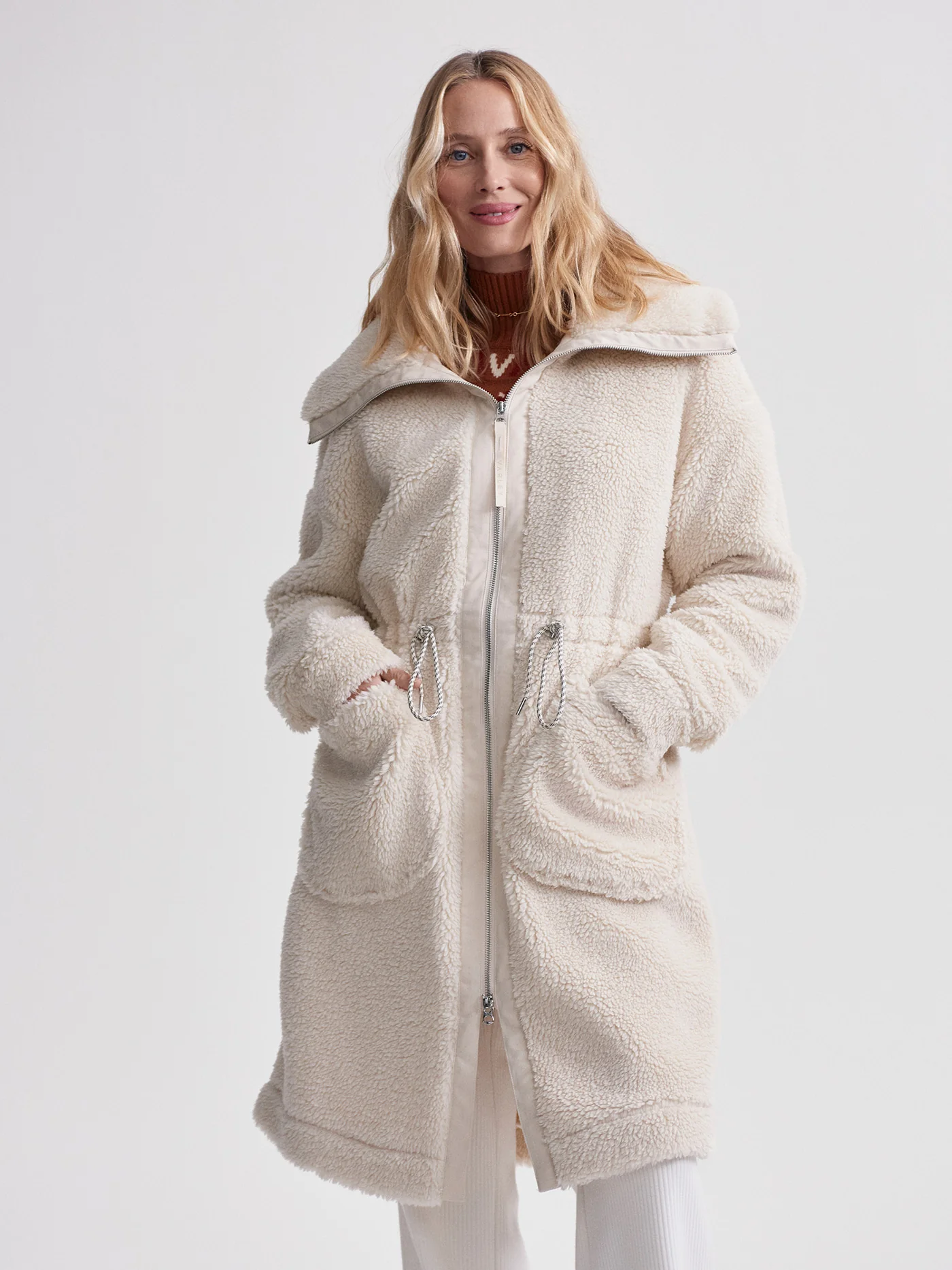 Logan Sherpa Coat - Image 8