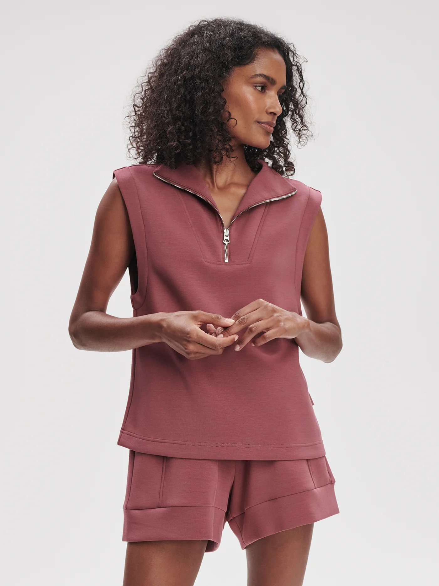 Magnolia Half Zip Tank 2.0 - Image 10