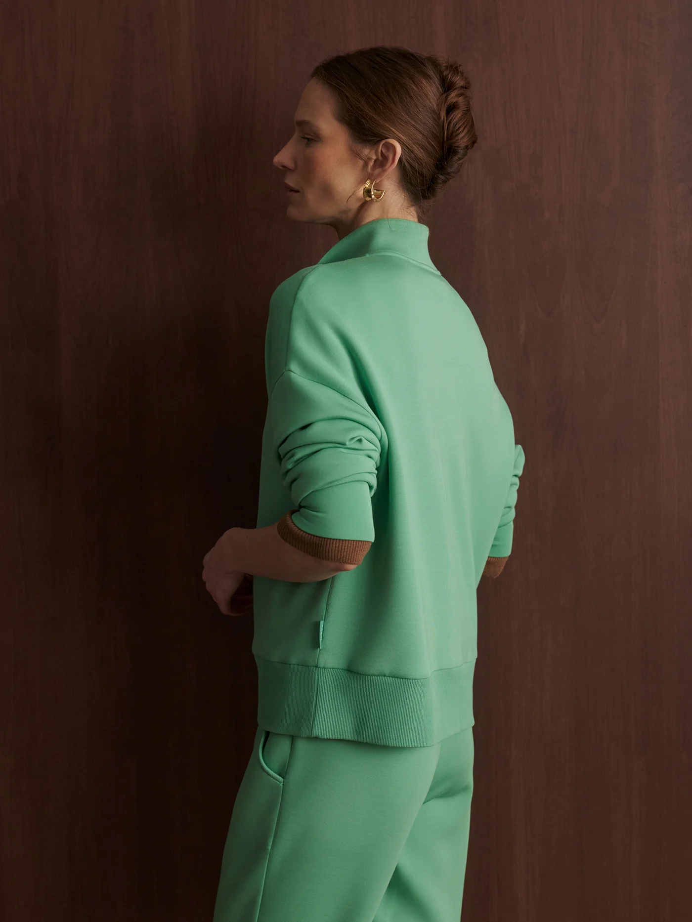 Mavis Mock Neck Sweat - Image 11