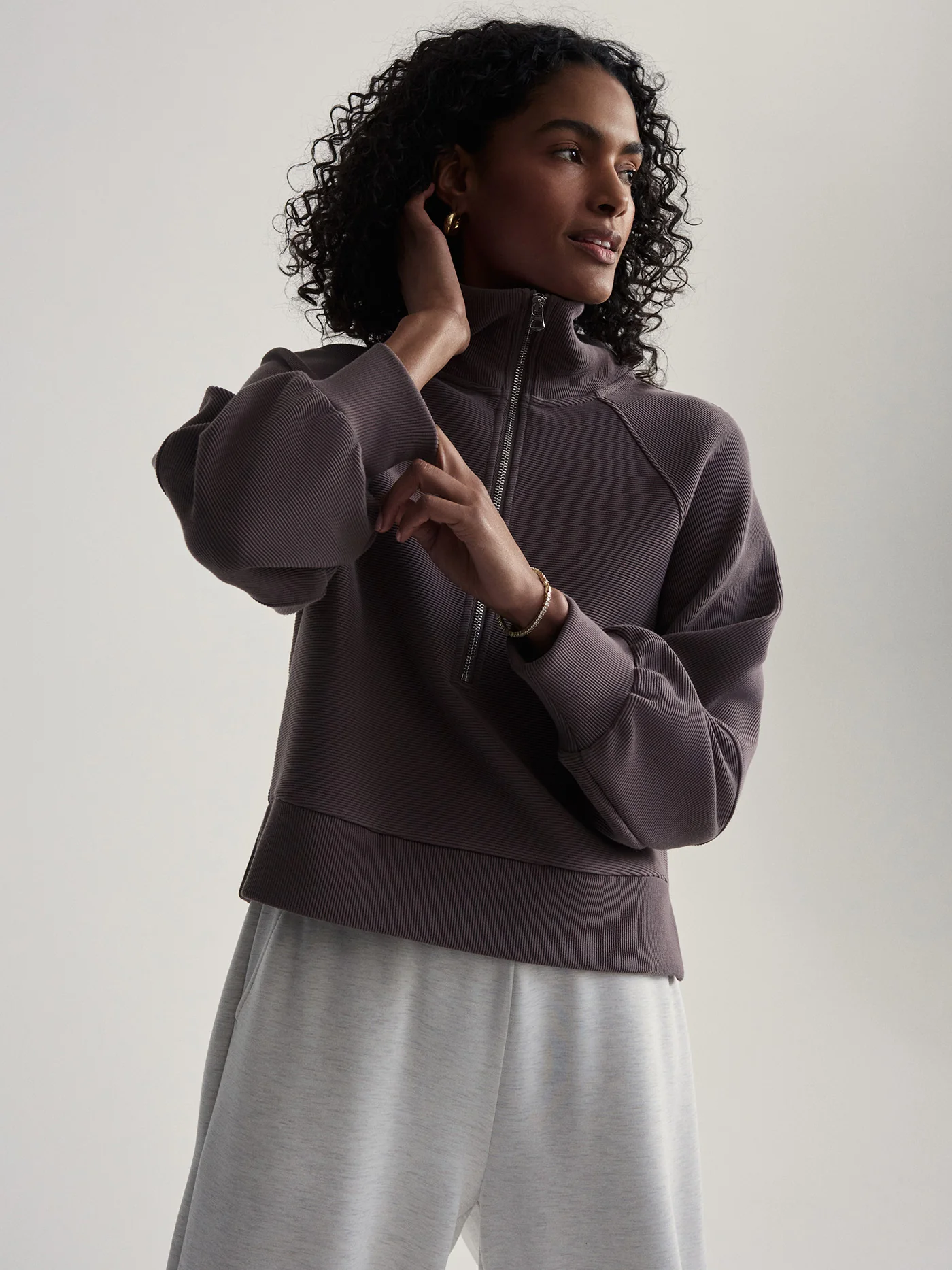 Milano Half Zip Sweat - Image 3