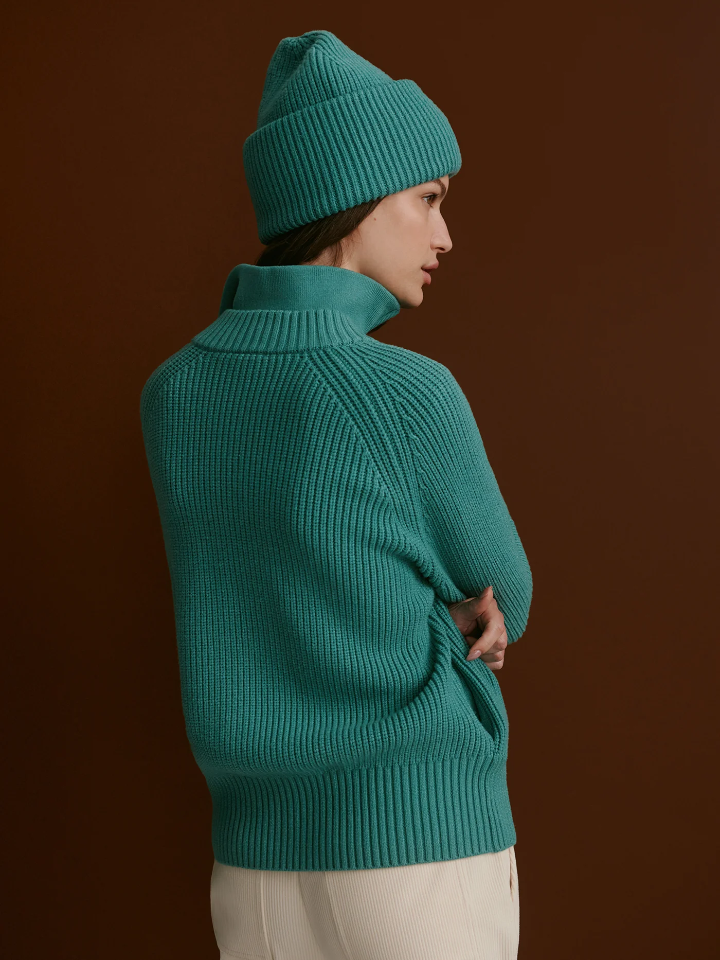 Milo Zip Through Knit Jacket - Image 17