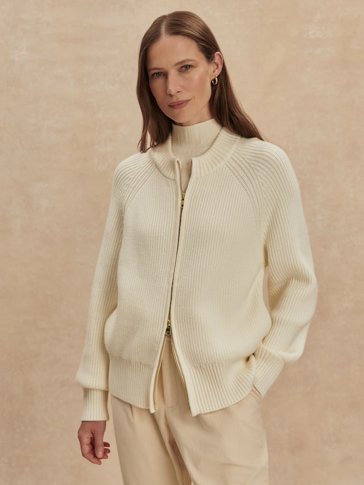 Milo Zip Through Knit Jacket - Image 4