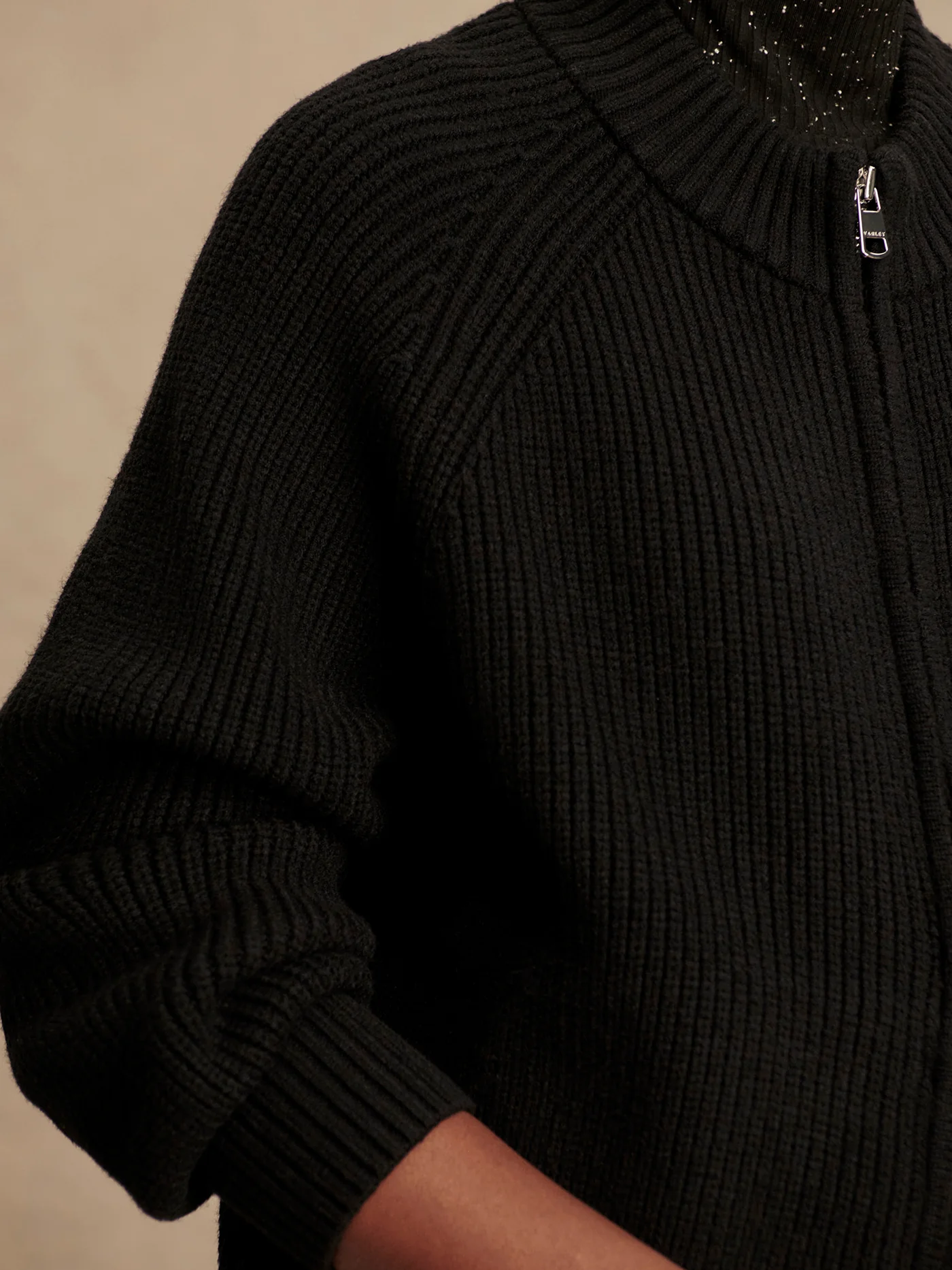 Milo Zip Through Knit Jacket - Image 9