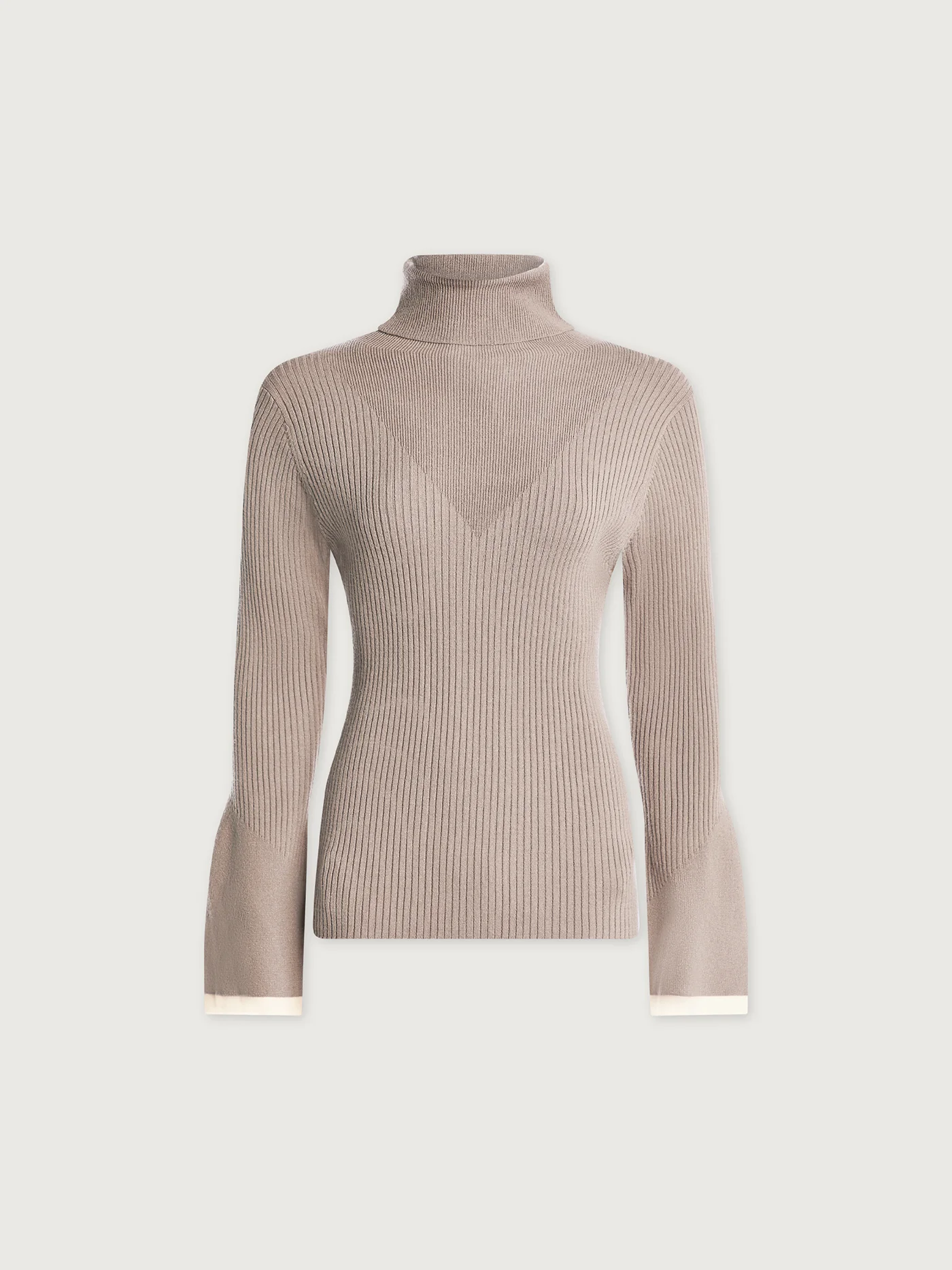 Ravena Rib Knit High Neck Top - Image 6