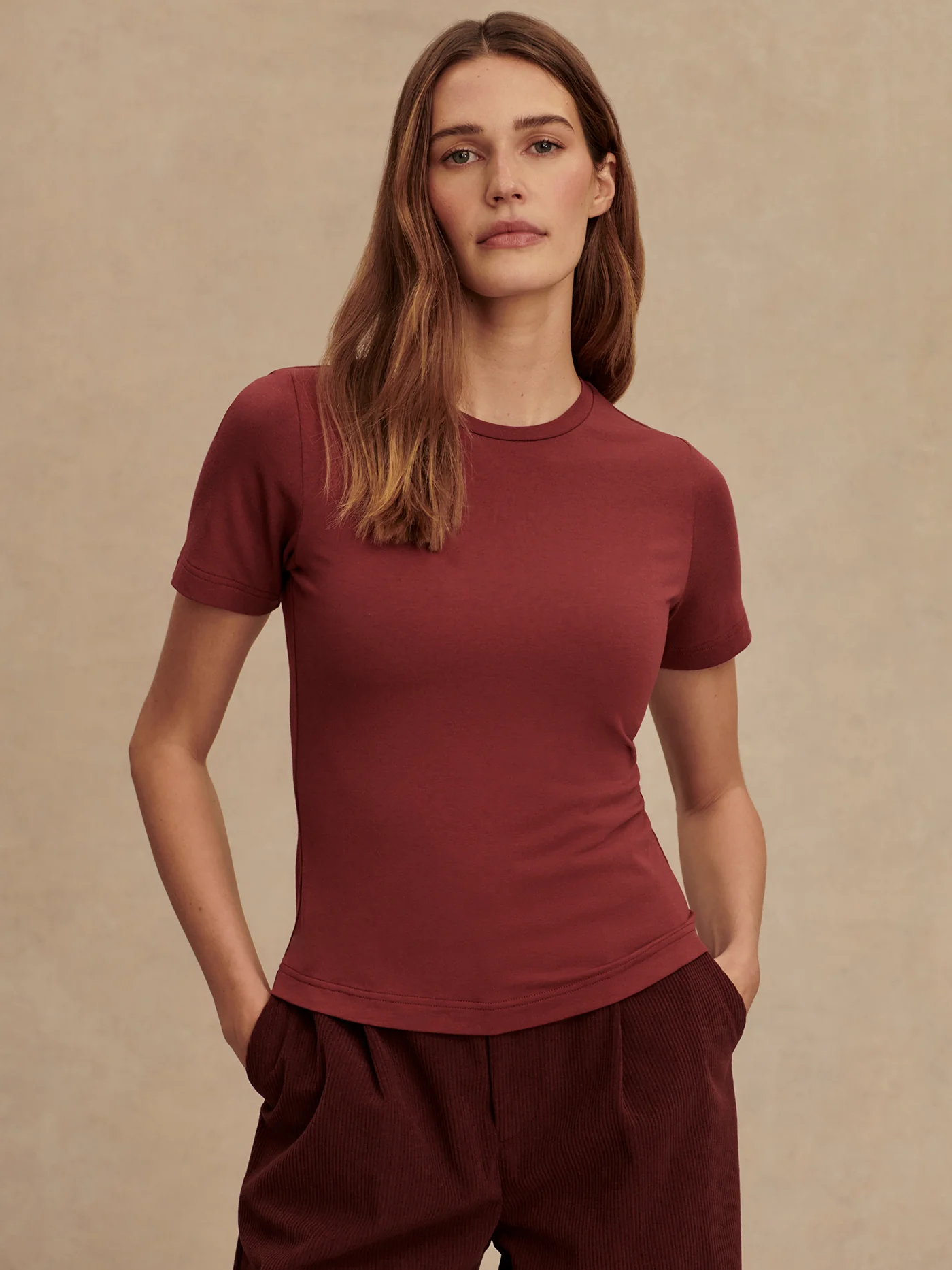 Regina Fitted Tee - Image 27