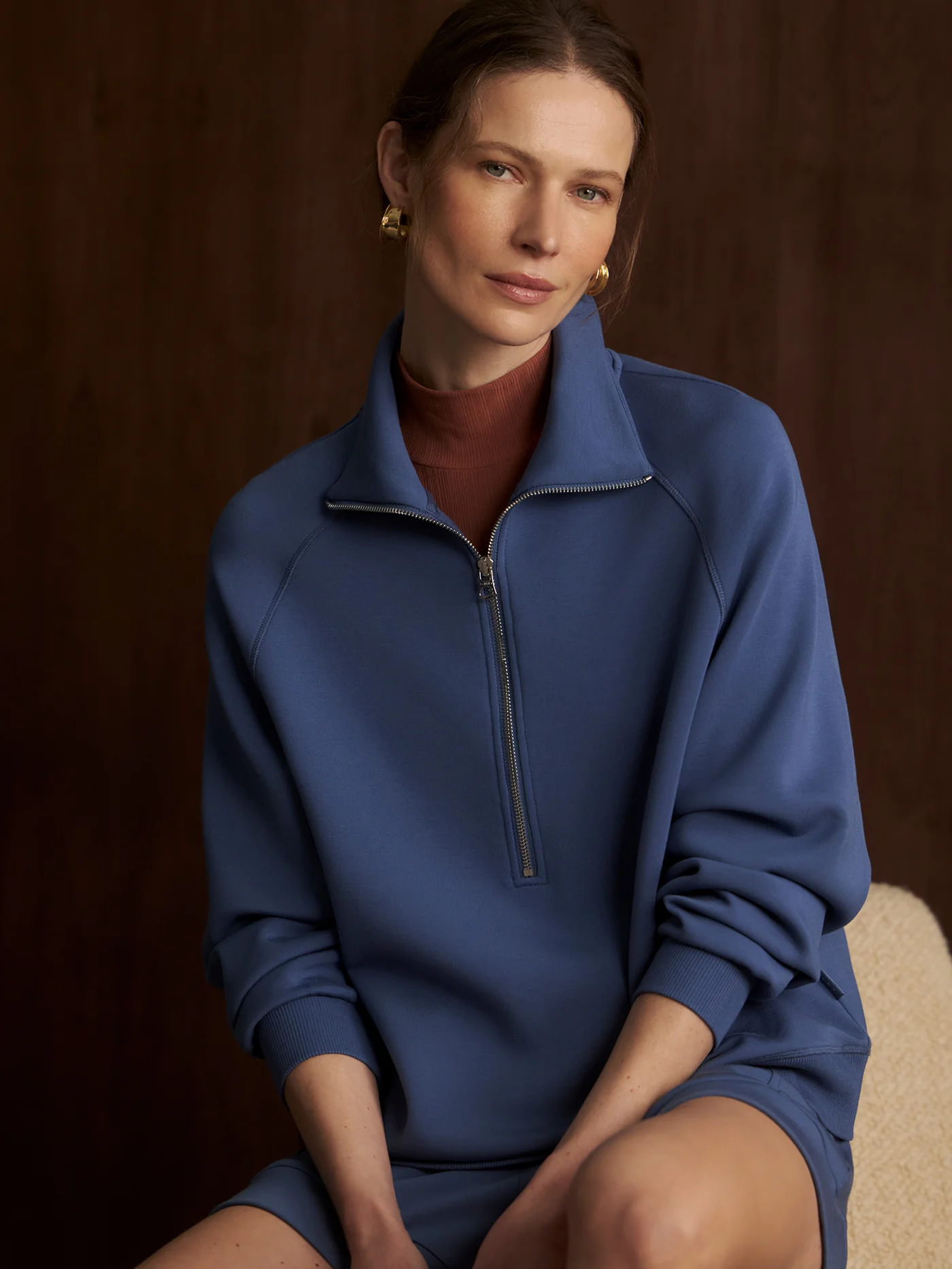 Selene Half Zip Sweat - Image 8