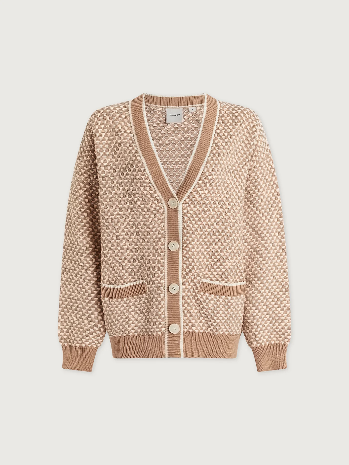 Tarran Stitch Knit Cardigan - Image 6