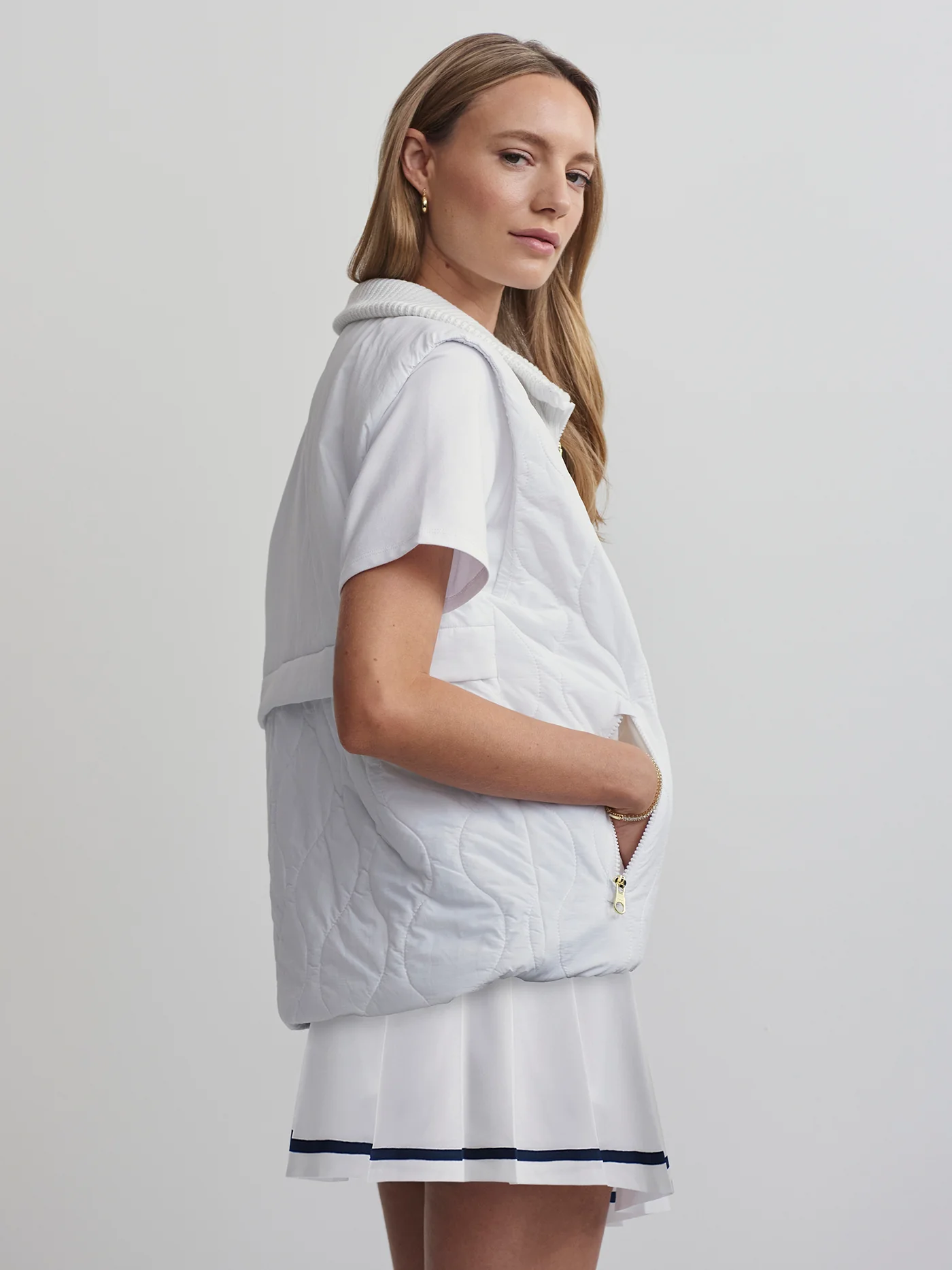 Zarah Quilted Gilet - Image 3